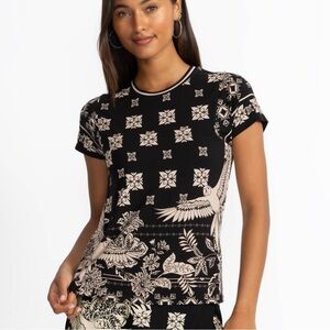 Johnny Was The Janie Favorite Boxy Square Sleeve Tee Size S